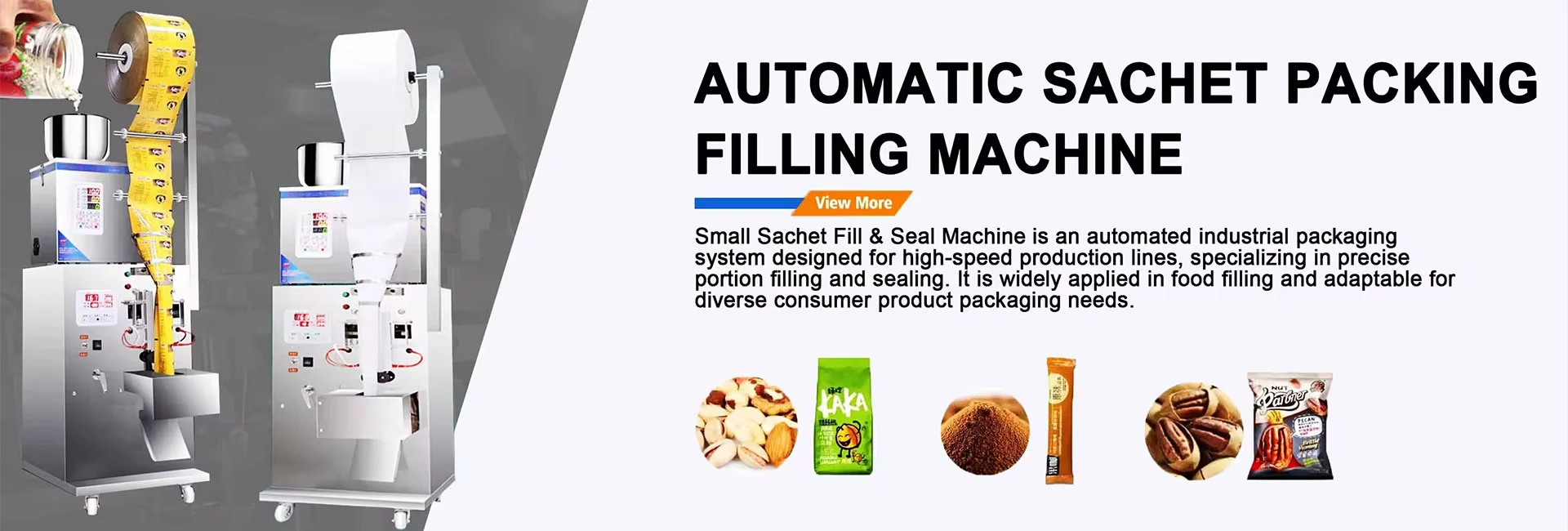 Automatische Sachet-Abfüllmaschine