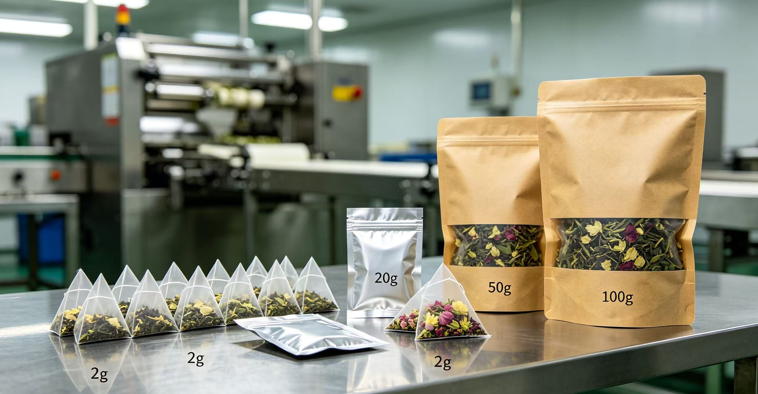 Dank der flexiblen Gewichtseinstellung eignet sich die hochwertige 2g-100g-Teewaage für die Teeherstellung in gemischten Chargen