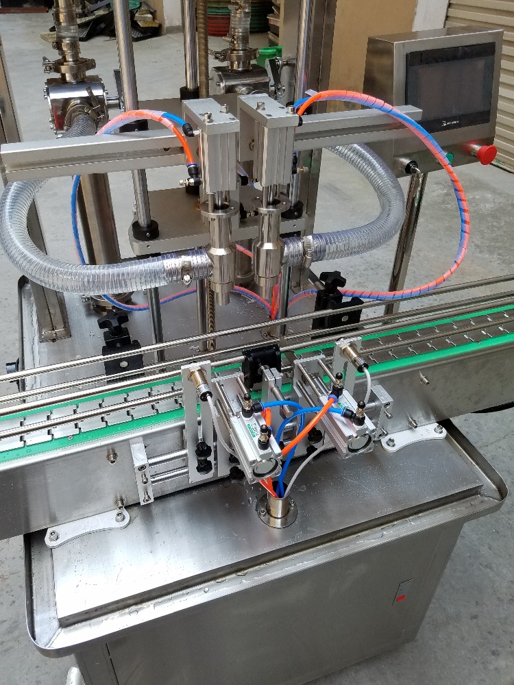 2 Heads Automatic Cream Paste Filling Machine