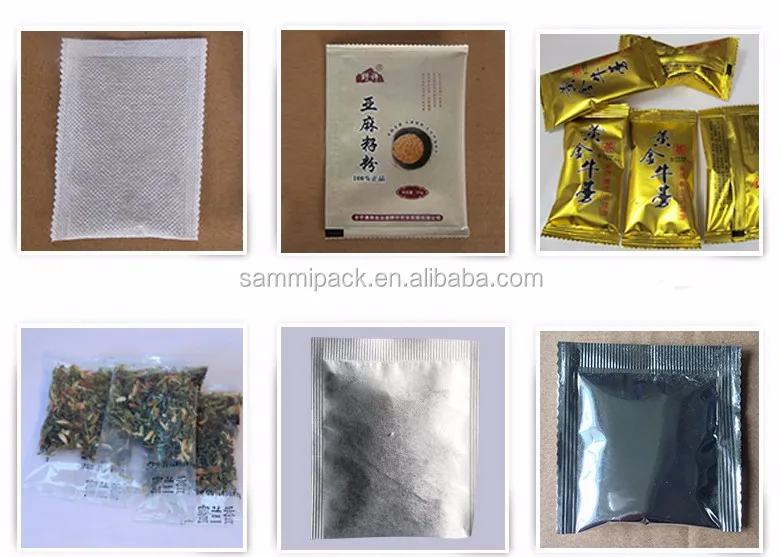 Automatic tea bag packing machine with date printer