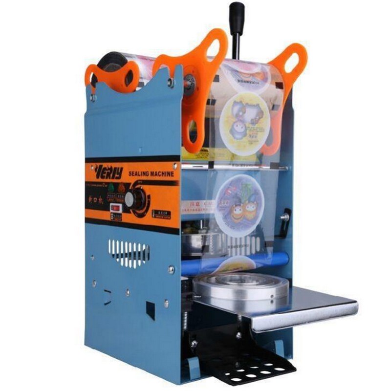 Becherverschließmaschine