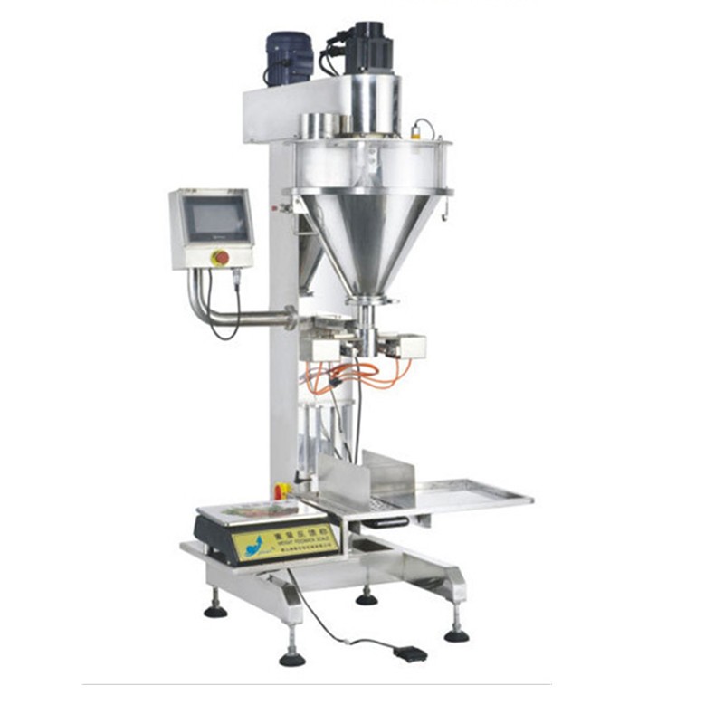 Halbautomatischer Pulverschneckenfilter mit Touchscreen